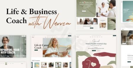 warren life and business coach wordpress theme plugin - Warren - Life And Business Coach Wordpress Theme