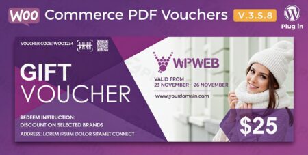 woocommerce pdf vouchers plugin - Woocommerce Pdf Vouchers v5.2.1