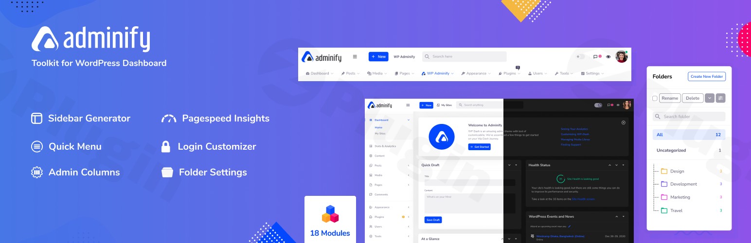 wp adminify pro plugin - Download the Best WordPress Plugins in One Place​