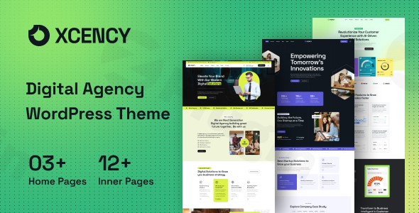 xcency digital agency wordpress theme plugin - Download WordPress Themes in One Place​
