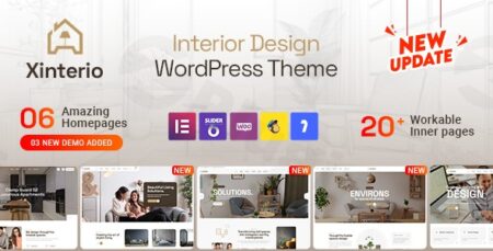 xinterio interior design wordpress theme rtl plugin - Xinterio - Interior Design Wordpress Theme + Rtl