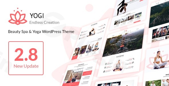 yogi health beauty yoga wordpress theme plugin - Download WordPress Themes in One Place​