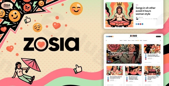 zosia personal wordpress blog theme plugin - Download WordPress Themes in One Place​
