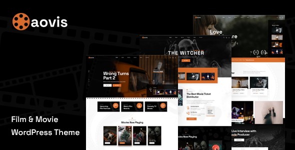 aovis booking movie tickets wordpress theme plugin - Download WordPress Themes in One Place​