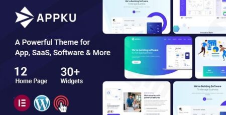 appku landing page wordpress theme plugin - Appku - Landing Page Wordpress Theme
