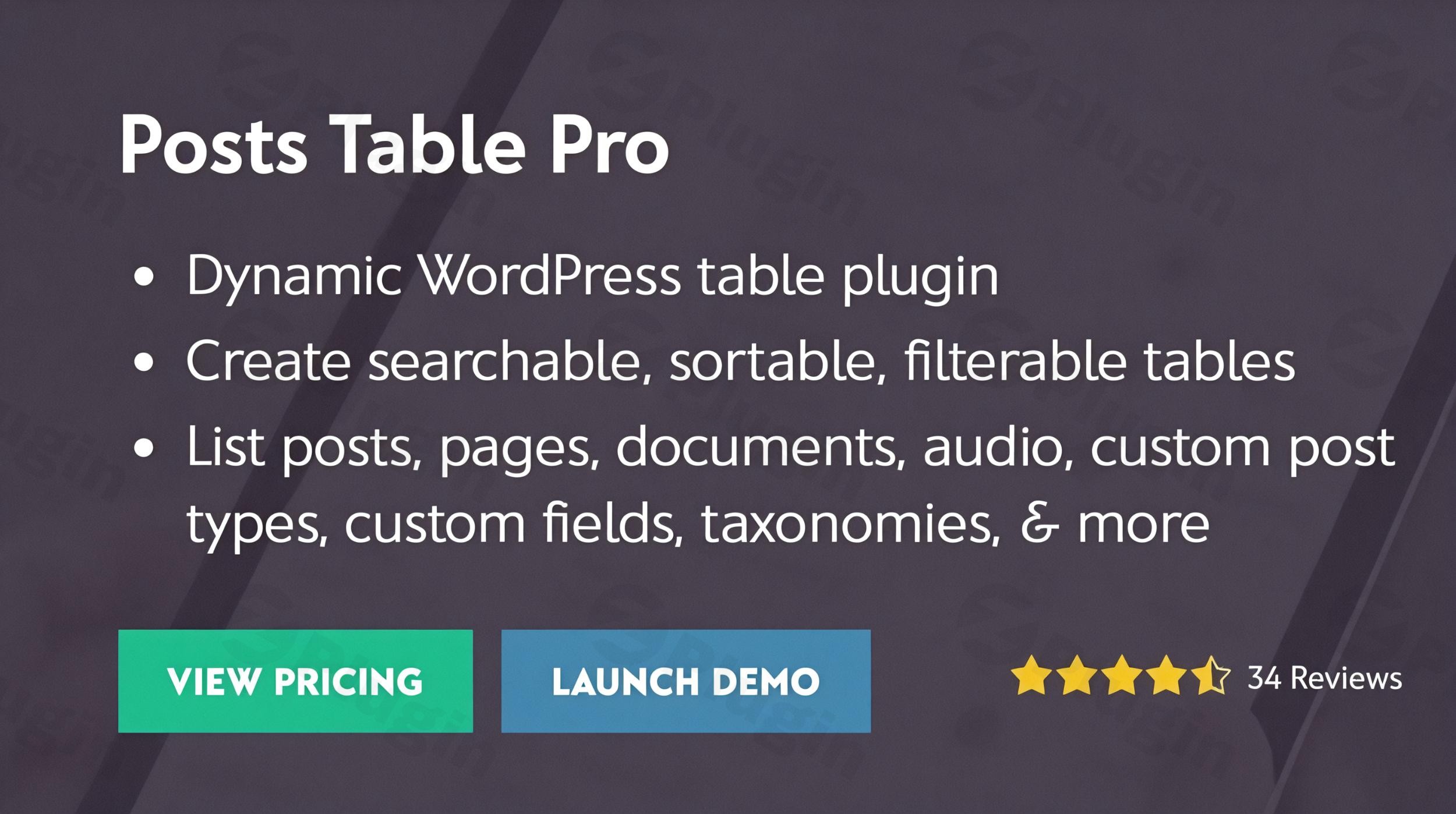 barn2 media posts table pro plugin - Download the Best WordPress Plugins in One Place​