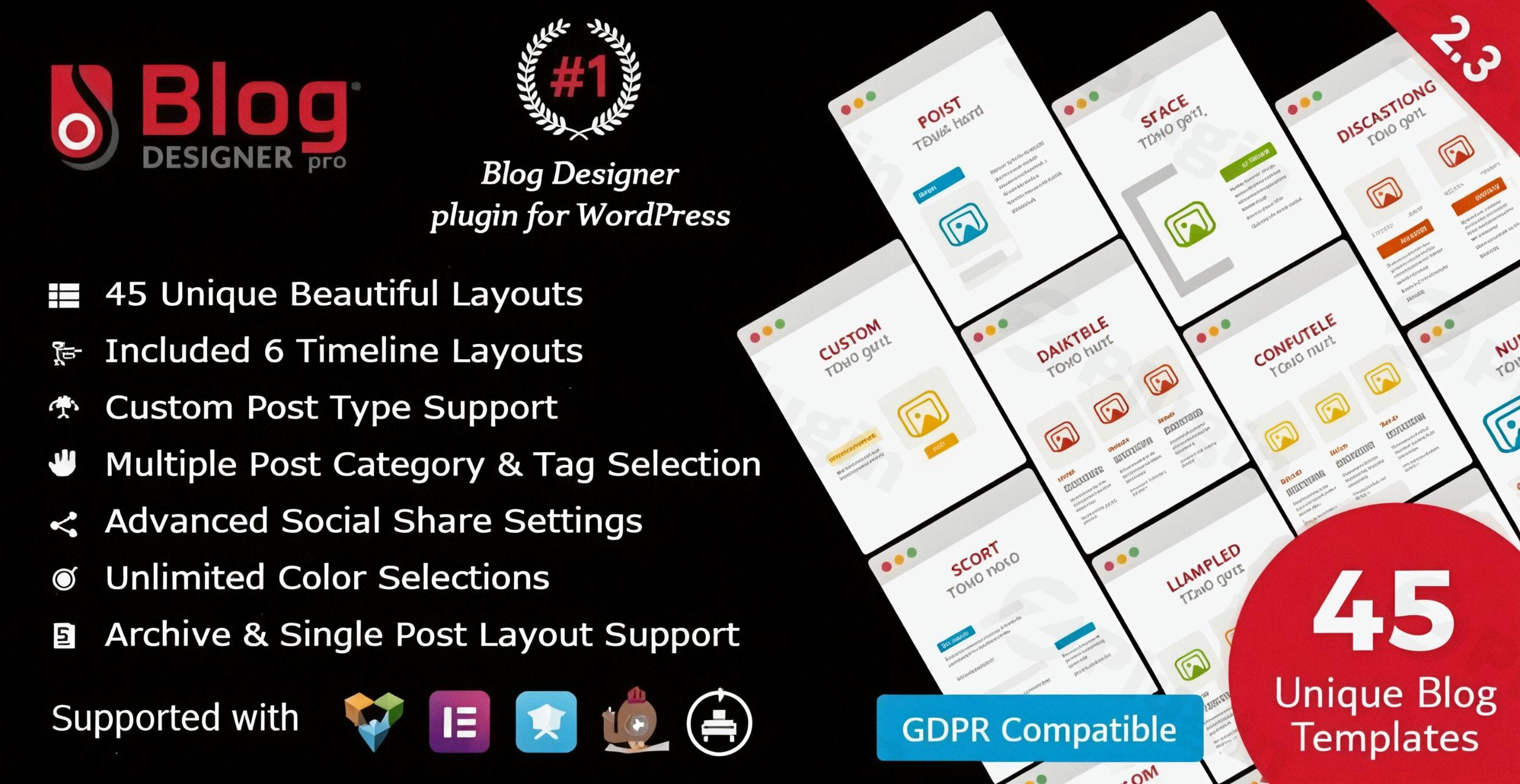 blog designer pro for wordpress plugin - Download the Best WordPress Plugins in One Place​