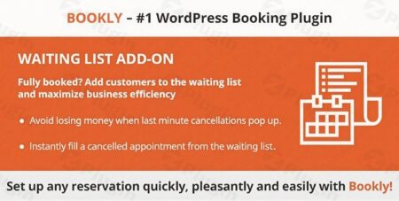 Bookly Waiting List (add bookly waiting list add plugin - Bookly Waiting List (add