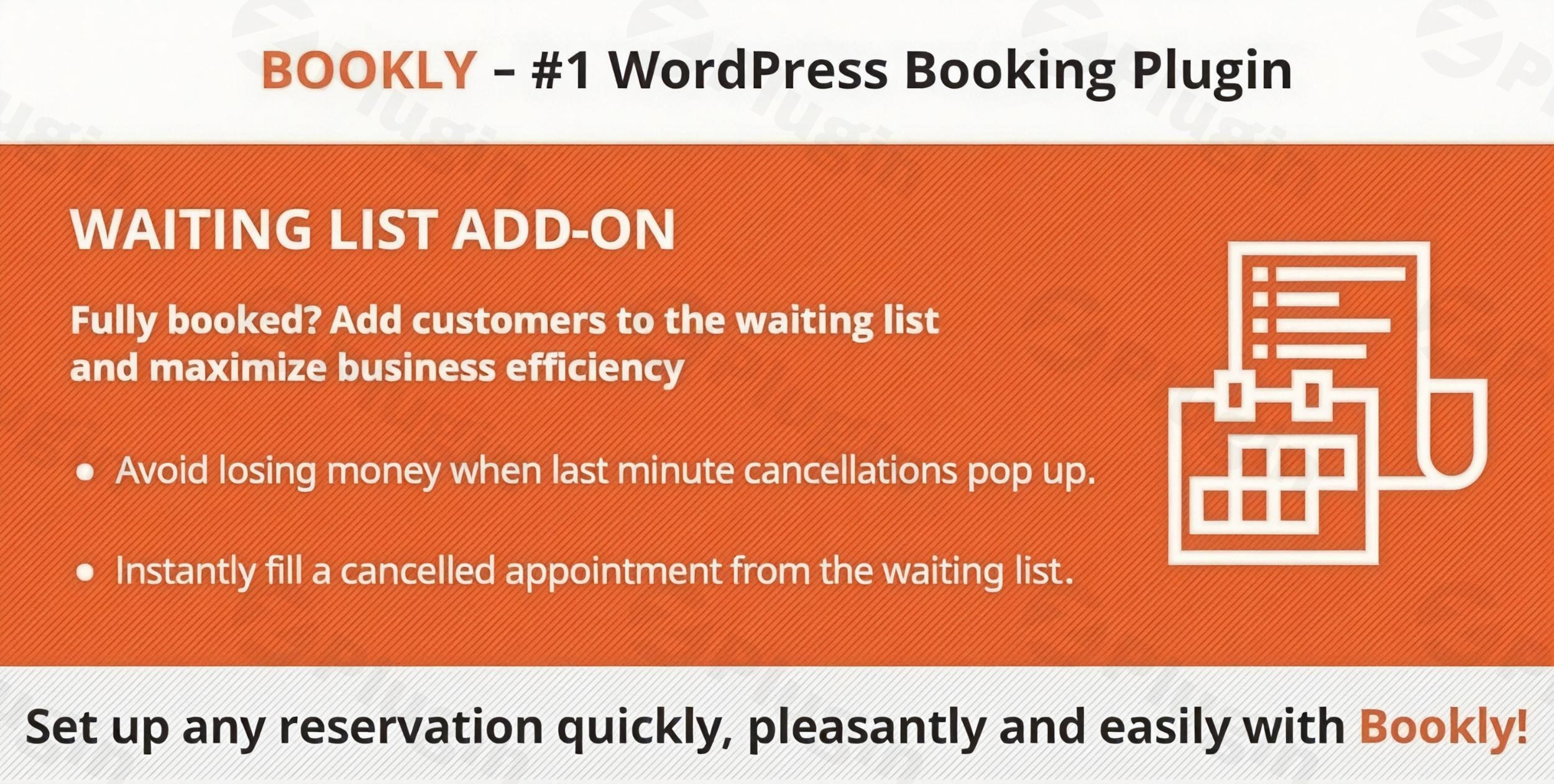 bookly waiting list add plugin - Download the Best WordPress Plugins in One Place​