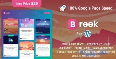 breek minimal masonry themes for wordpress plugin - Breek - Minimal Masonry Themes For Wordpress