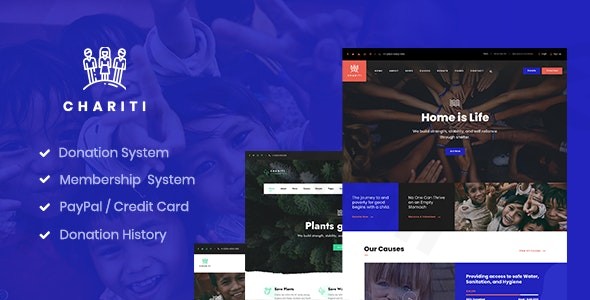 chariti charity donation wordpress plugin - Download WordPress Themes in One Place​