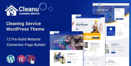 cleanu cleaning services wordpress theme plugin - Cleanu - Cleaning Services Wordpress Theme