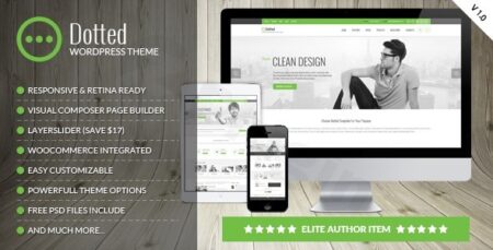 dotted corporate multipurpose wordpress theme plugin - Dotted - Corporate Multipurpose Wordpress Theme