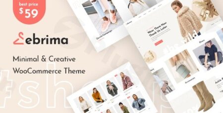 ebrima minimal creative woocommerce wp theme plugin - Ebrima - Minimal & Creative Woocommerce Wp Theme