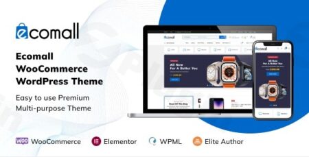 ecomall elementor electronics woocommerce theme plugin - Ecomall - Elementor Electronics Woocommerce Theme