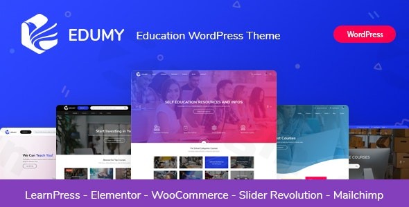 edumy lms online education course wordpress theme plugin - Download WordPress Themes in One Place​