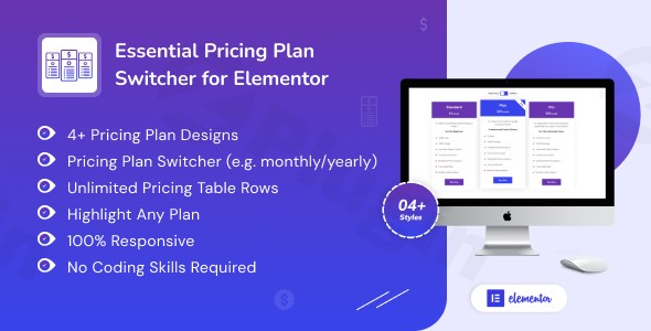 essential pricing plan switcher for elementor plugin - Download the Best WordPress Plugins in One Place​