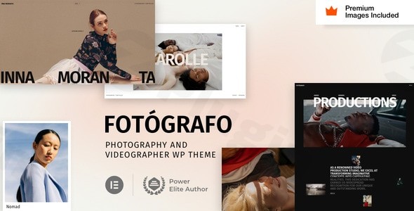 fotografo photography videographer wordpress theme plugin - Download WordPress Themes in One Place​