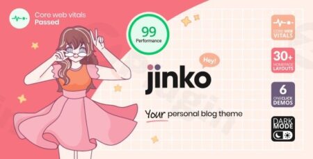 jinko your personal blog theme plugin - Jinko - Your Personal Blog Theme