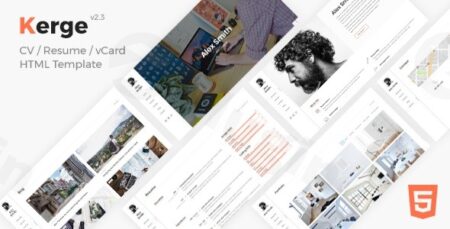 Kerge – Resume WordPress Theme kerge resume wordpress theme plugin - Kerge - Resume Wordpress Theme