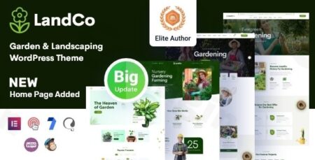 landco garden landscaping wordpress theme rtl plugin - Landco - Garden & Landscaping Wordpress Theme + Rtl