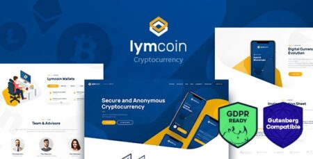 lymcoin cryptocurrency ico wordpress theme plugin - Lymcoin | Cryptocurrency & Ico Wordpress Theme