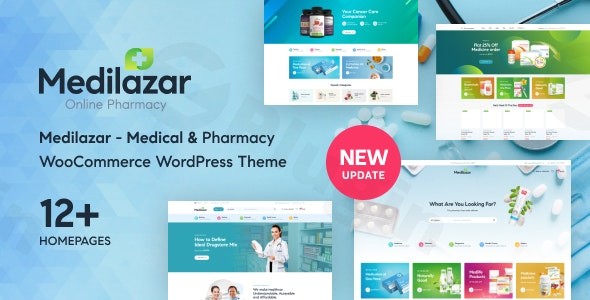 medilazar pharmacy medical woocommerce wordpress theme plugin - Download WordPress Themes in One Place​