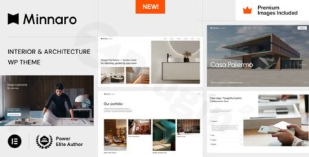 minnaro interior design and architecture wordpress theme plugin - Minnaro - Interior Design And Architecture Wordpress Theme