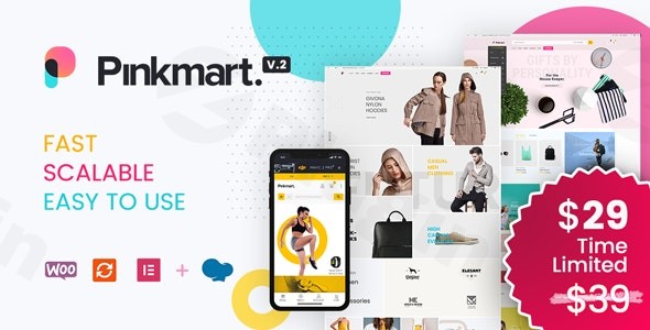 pinkmart ajax theme for woocommerce plugin - Download WordPress Themes in One Place​