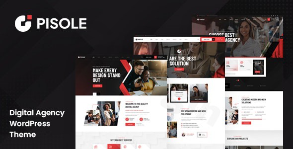 pisole digital creative agency wordpress theme plugin - Download WordPress Themes in One Place​