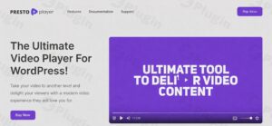 presto player pro plugin - Presto Player Pro