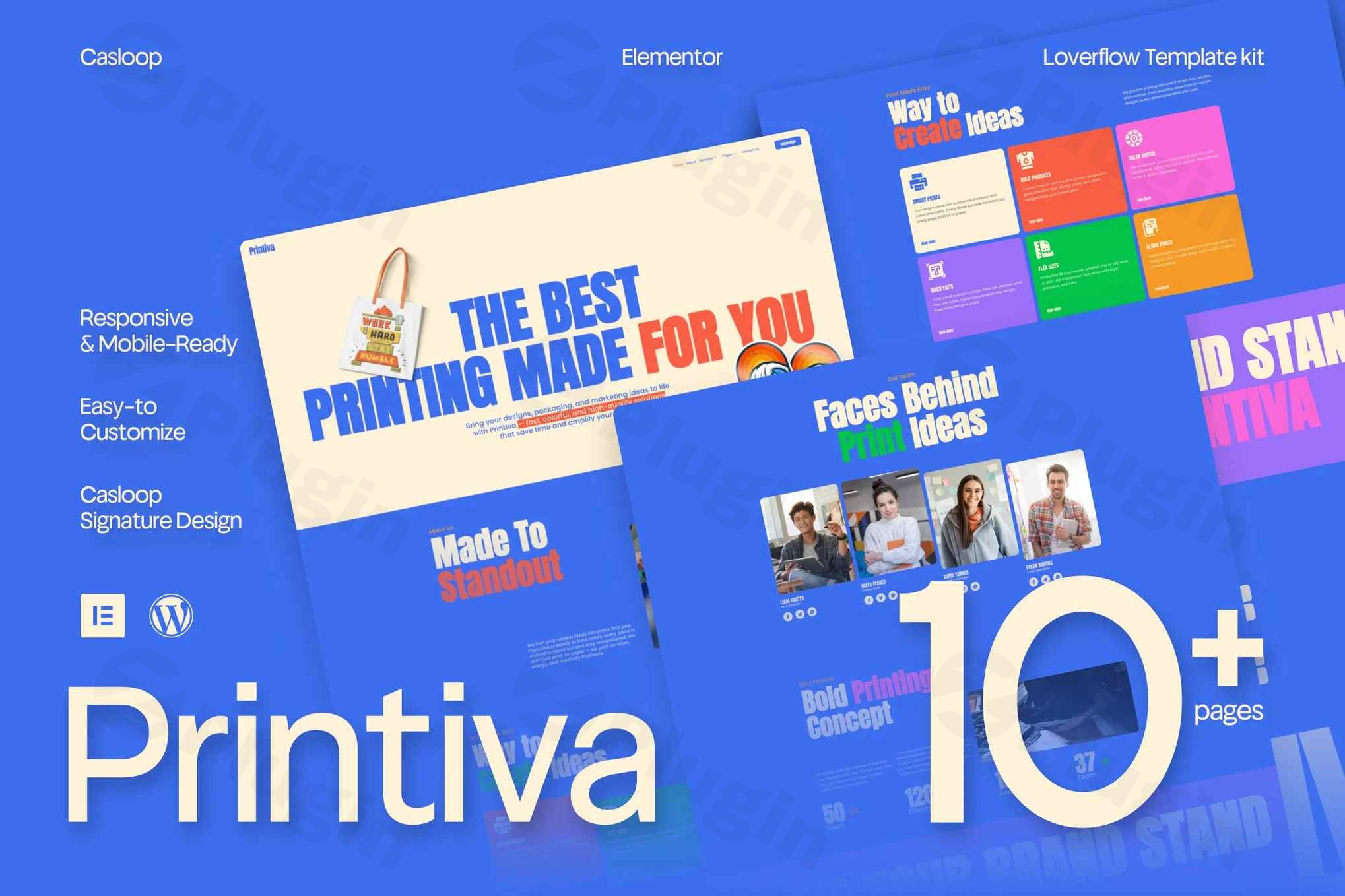 printiva plugin - Download the Best WordPress Plugins in One Place​