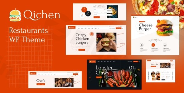 qichen restaurant wordpress theme plugin - Download WordPress Themes in One Place​