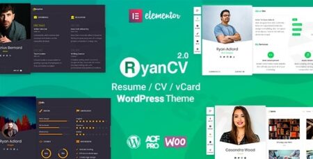 Ryancv – Best Cv Resume WordPress ryancv best cv resume wordpress plugin - Ryancv - Best Cv Resume Wordpress