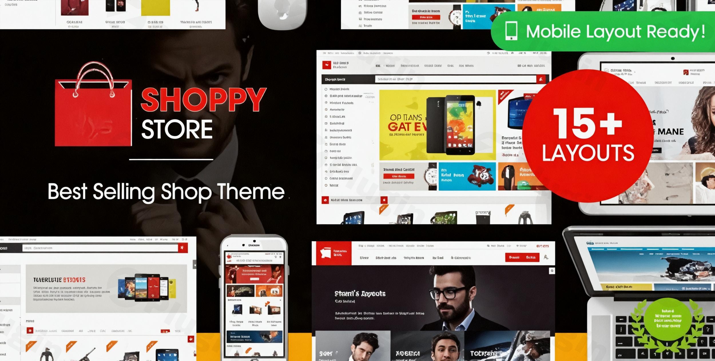 shoppystore multipurpose responsive woocommerce wordpress theme plugin - Download WordPress Themes in One Place​