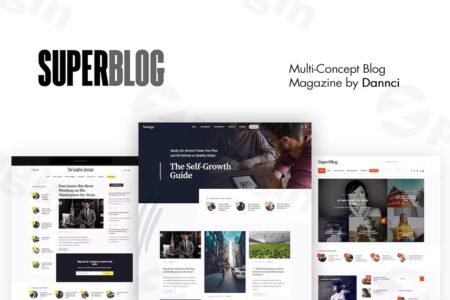 superblog powerful blog magazine theme plugin - Superblog - Powerful Blog & Magazine Theme