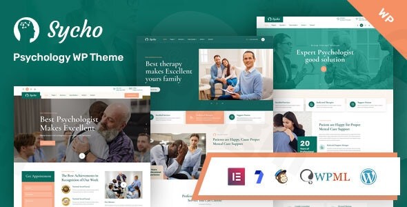 sycho psychology and counseling wordpress theme plugin - Download WordPress Themes in One Place​