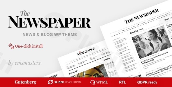 the newspaper news magazine editorial wordpress theme plugin - Download WordPress Themes in One Place​