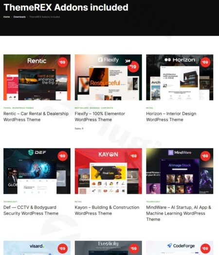 themerex addons plugin - Themerex Addons