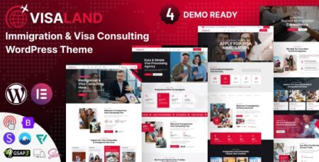 Visaland – Immigration And Visa Consulting WordPress Theme visaland immigration and visa consulting wordpress theme plugin - Visaland - Immigration And Visa Consulting Wordpress Theme