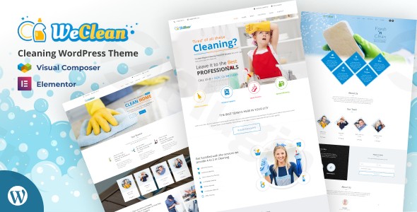 we clean cleaning wordpress theme plugin - Download WordPress Themes in One Place​