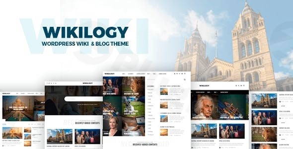 wikilogy wiki blog wordpress theme plugin - Download WordPress Themes in One Place​