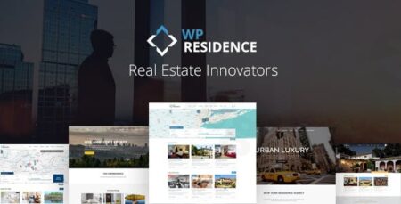 wp residence best real estate wordpress theme plugin - Wp Residence - Best Real Estate Wordpress Theme