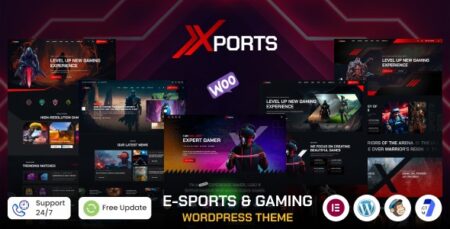 xports esports and gaming wordpress theme plugin - Xports - Esports And Gaming Wordpress Theme