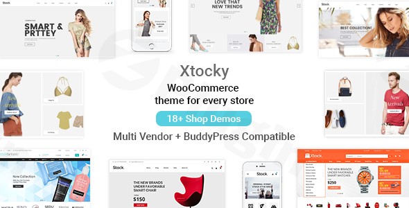 xtocky woocommerce responsive theme plugin - Download WordPress Themes in One Place​