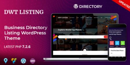 dwt listing directory listing wordpress theme plugin - Dwt Listing - Directory & Listing Wordpress Theme