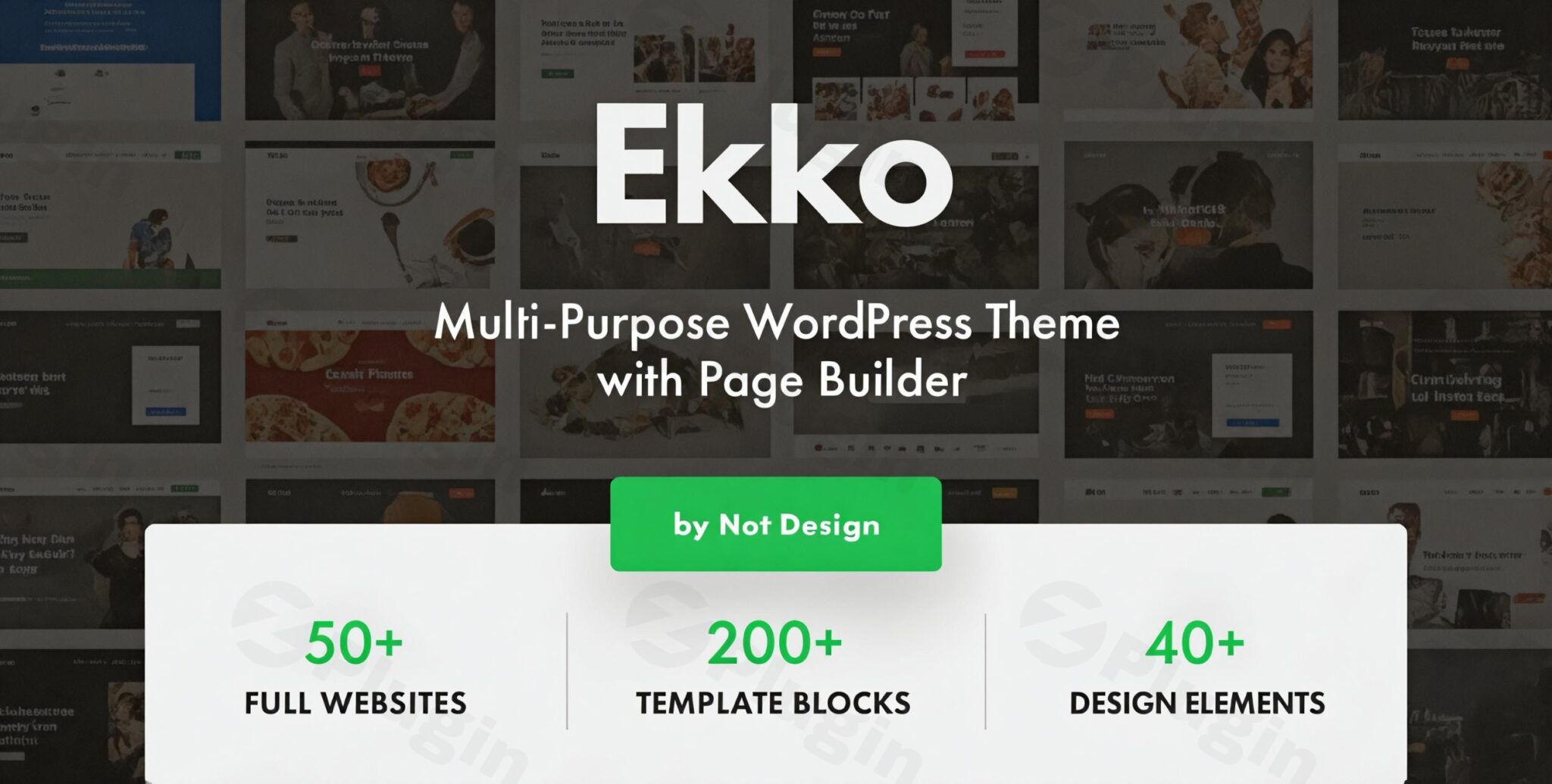 Download Ekko - Multi-purpose Wp Theme With Page Builder