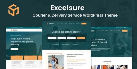excelsure courier delivery wordpress theme plugin - Excelsure - Courier Delivery Wordpress Theme