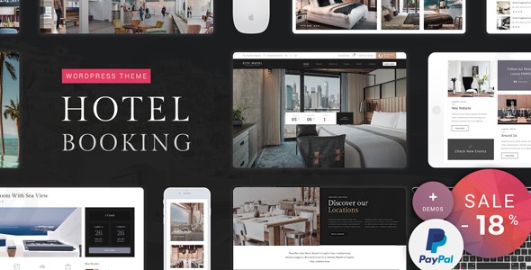 hotel booking hotel wordpress theme plugin - Download WordPress Themes in One Place​