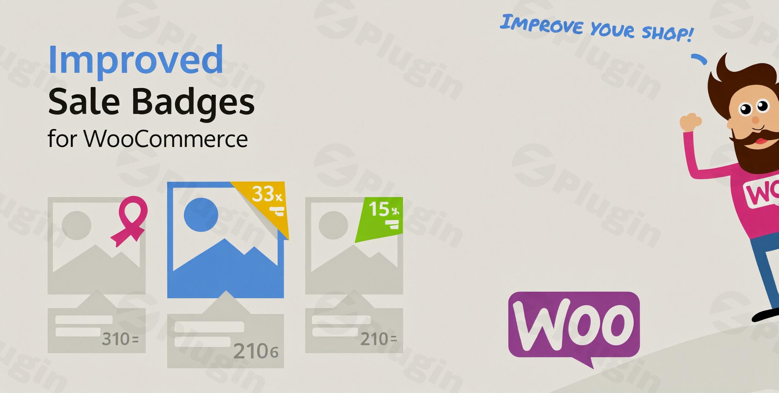 improved sale badges for woocommerce plugin - Download the Best WordPress Plugins in One Place​
